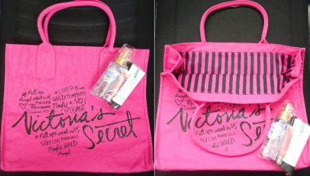 Bolsa Rosa e Kit